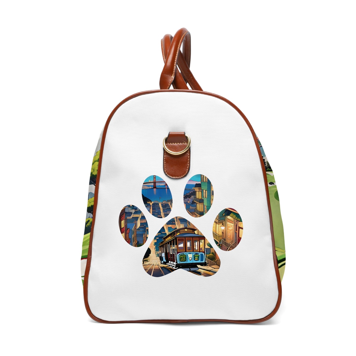 Black Cat's Golf Tour - San Francisco Edition - Waterproof Travel Bag