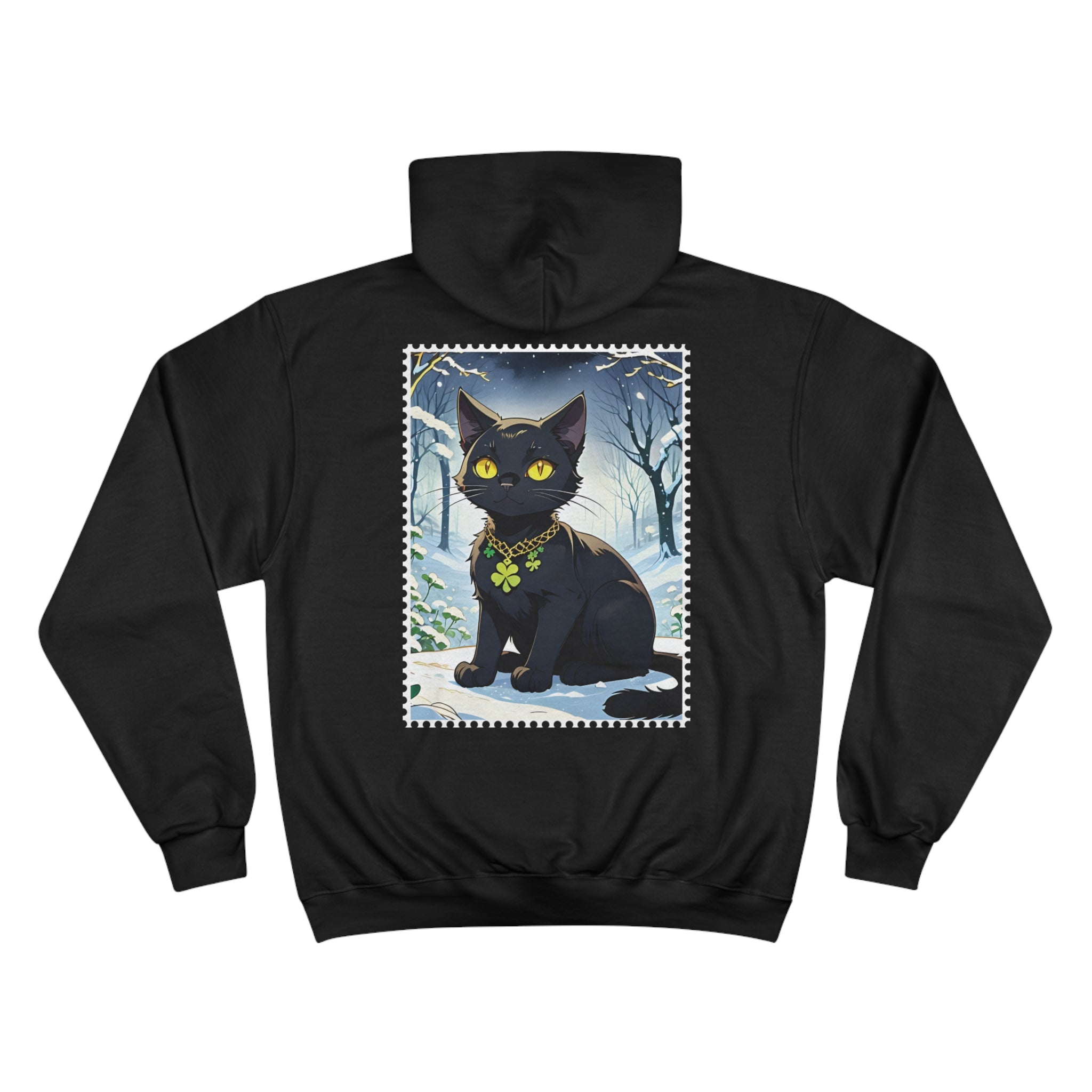 Champion Lucky Cat Black T-Shirt