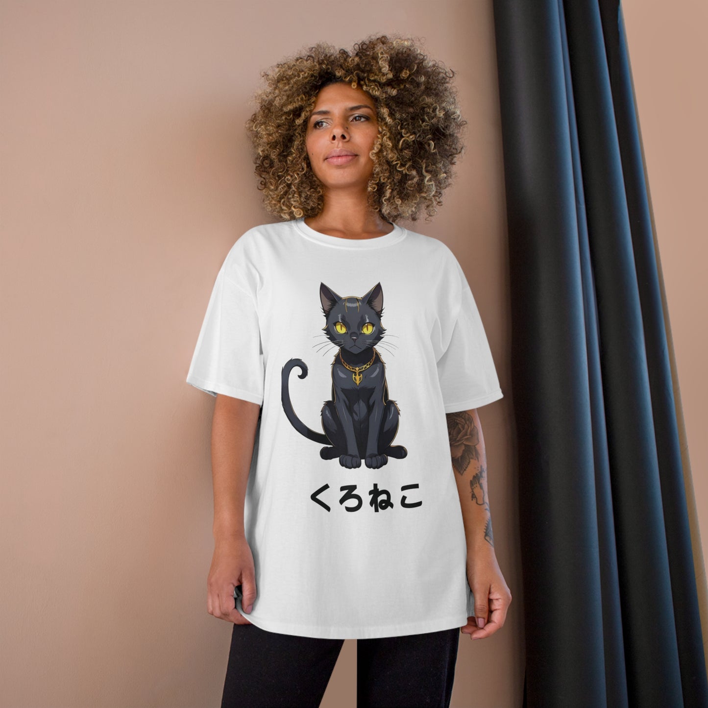 Kuroneko - Black Cat - Champion T-Shirt