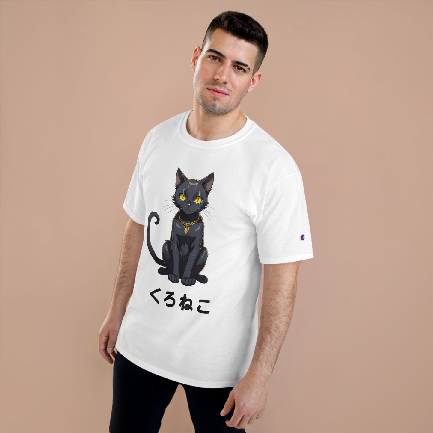 Kuroneko - Black Cat - Champion T-Shirt