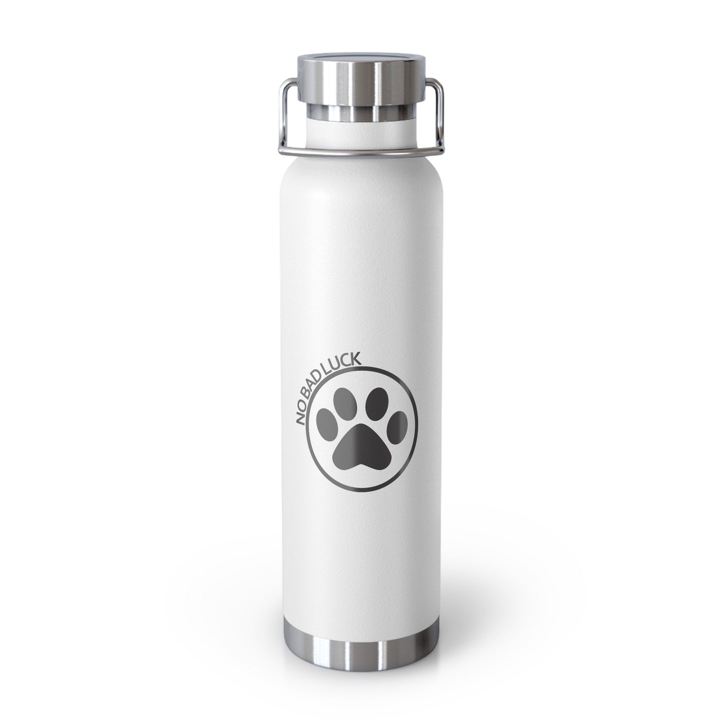 NoBadLuck Paw - Copper Vacuum Insulated Water Bottle 22oz