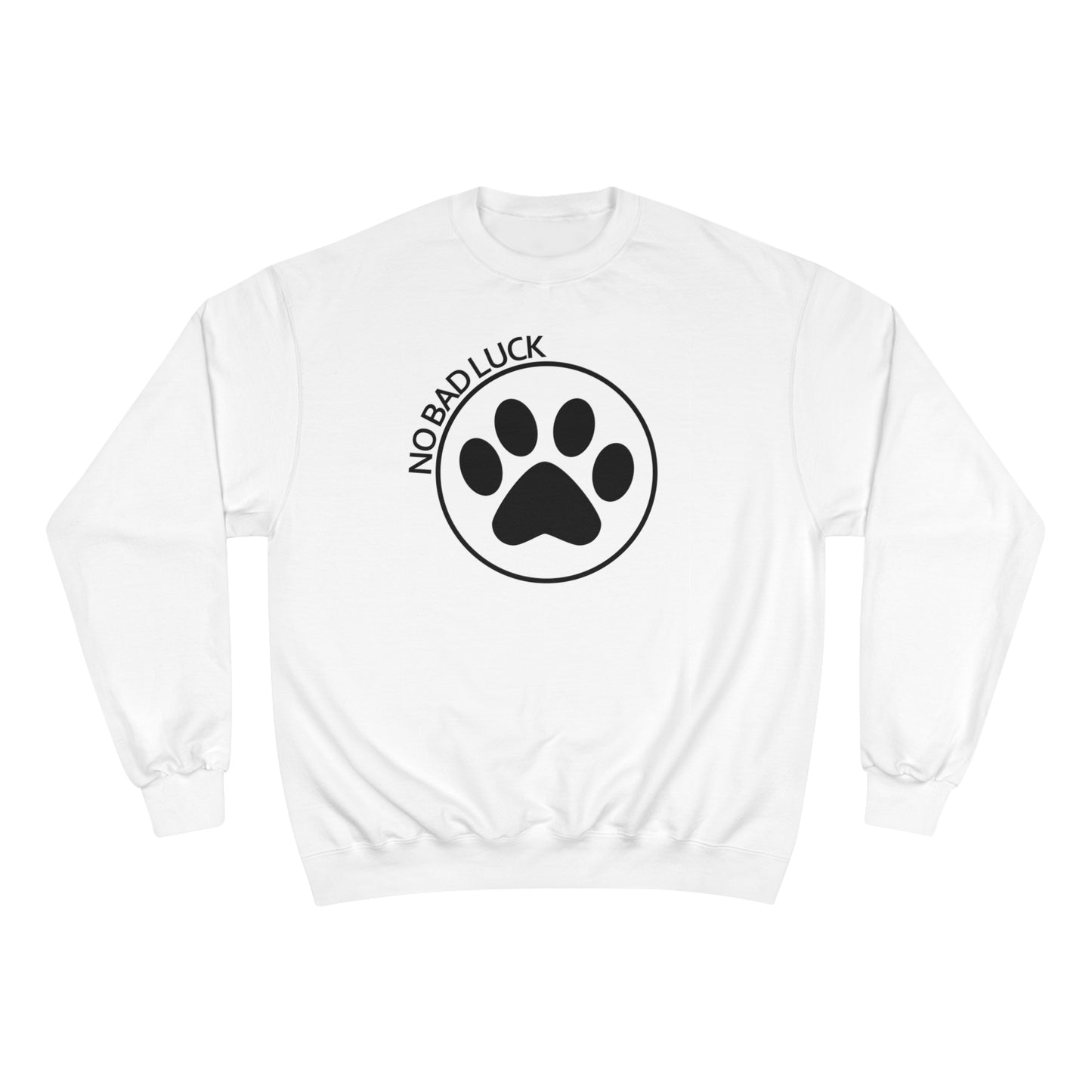 NoBadLuck Paw - Champion Sweatshirt