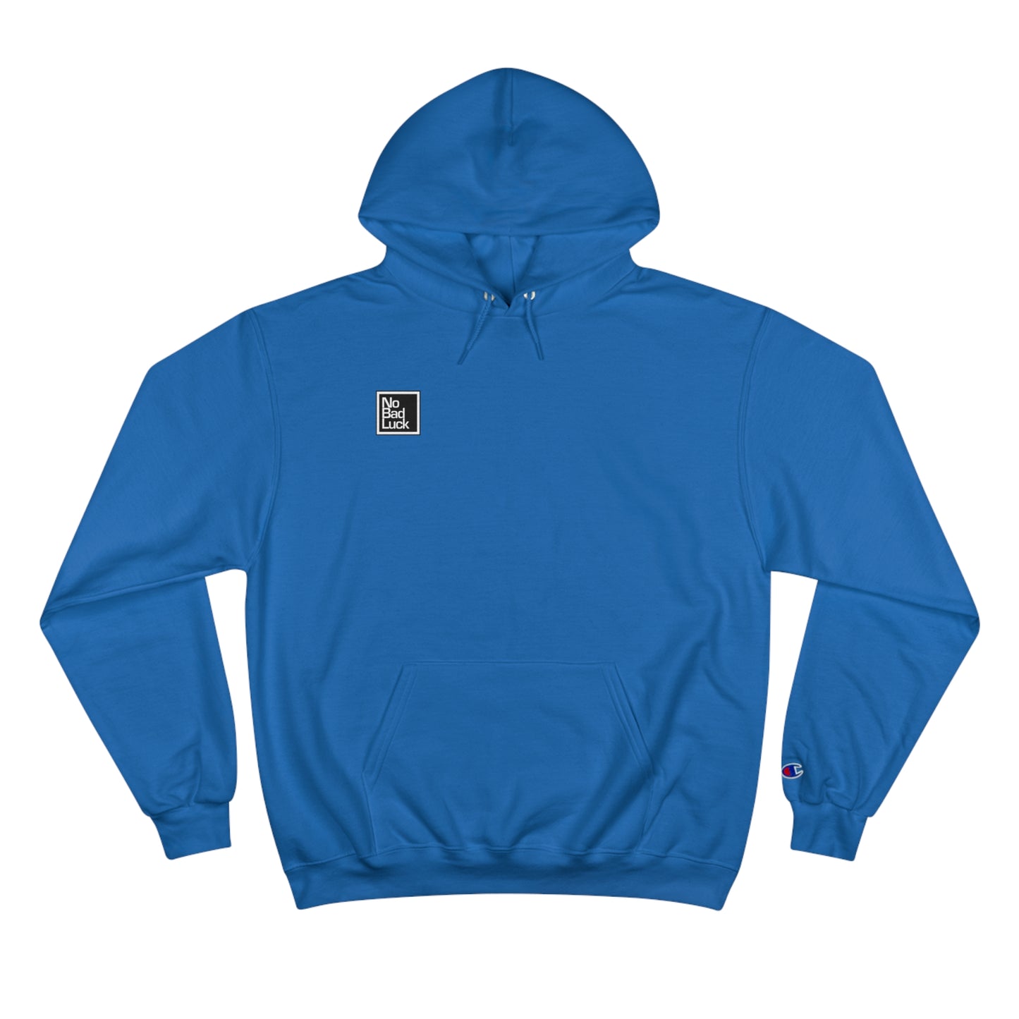 Lucky Black Cat - Portrait Edition - Champion Hoodie