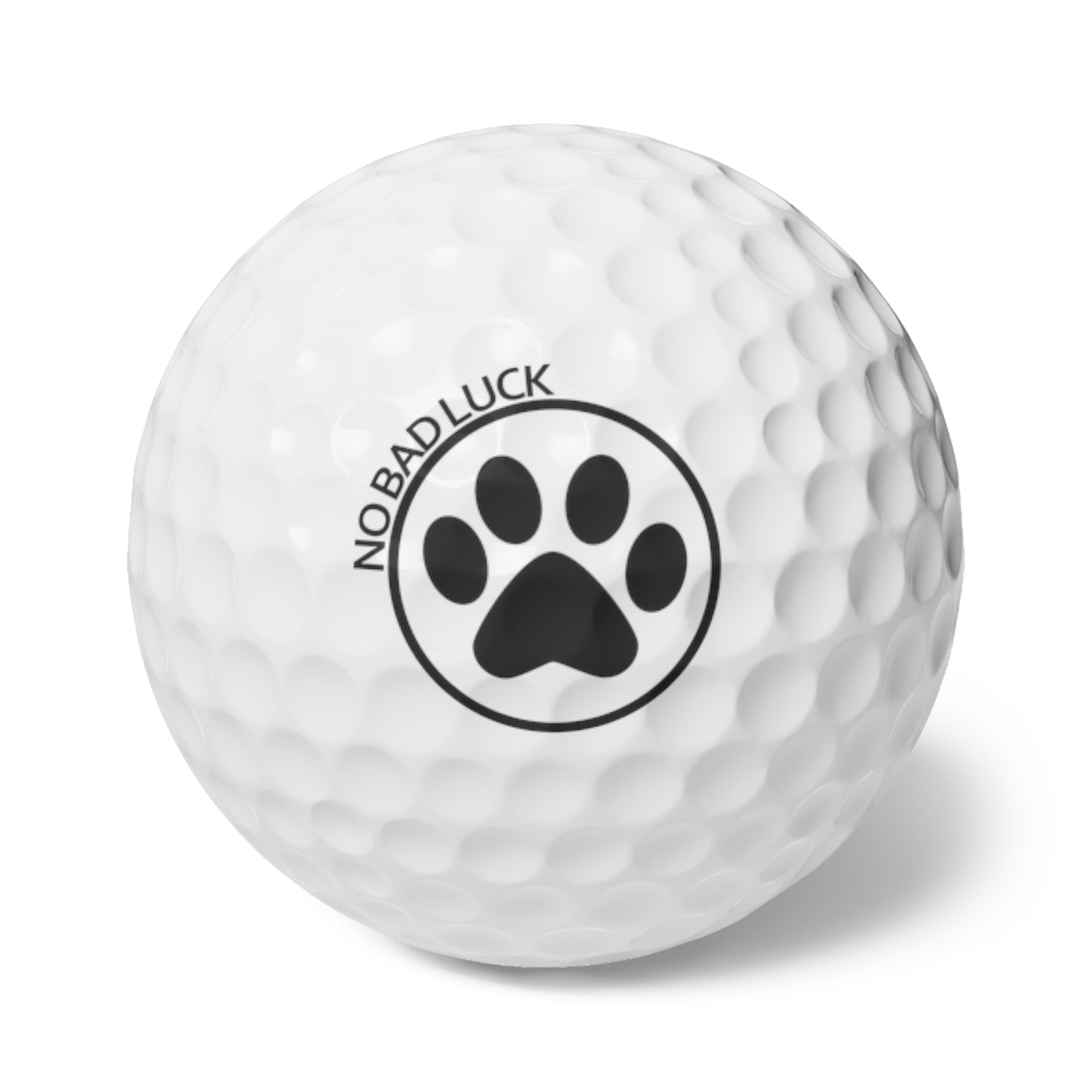 NoBadLuck Paw - Golf Balls (6pcs)