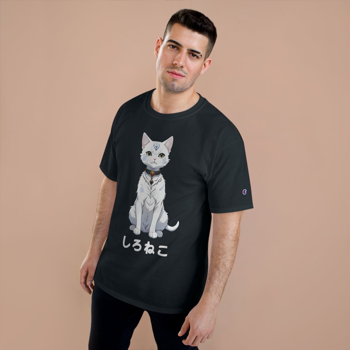 Shironeko - White Cat - Champion T-Shirt