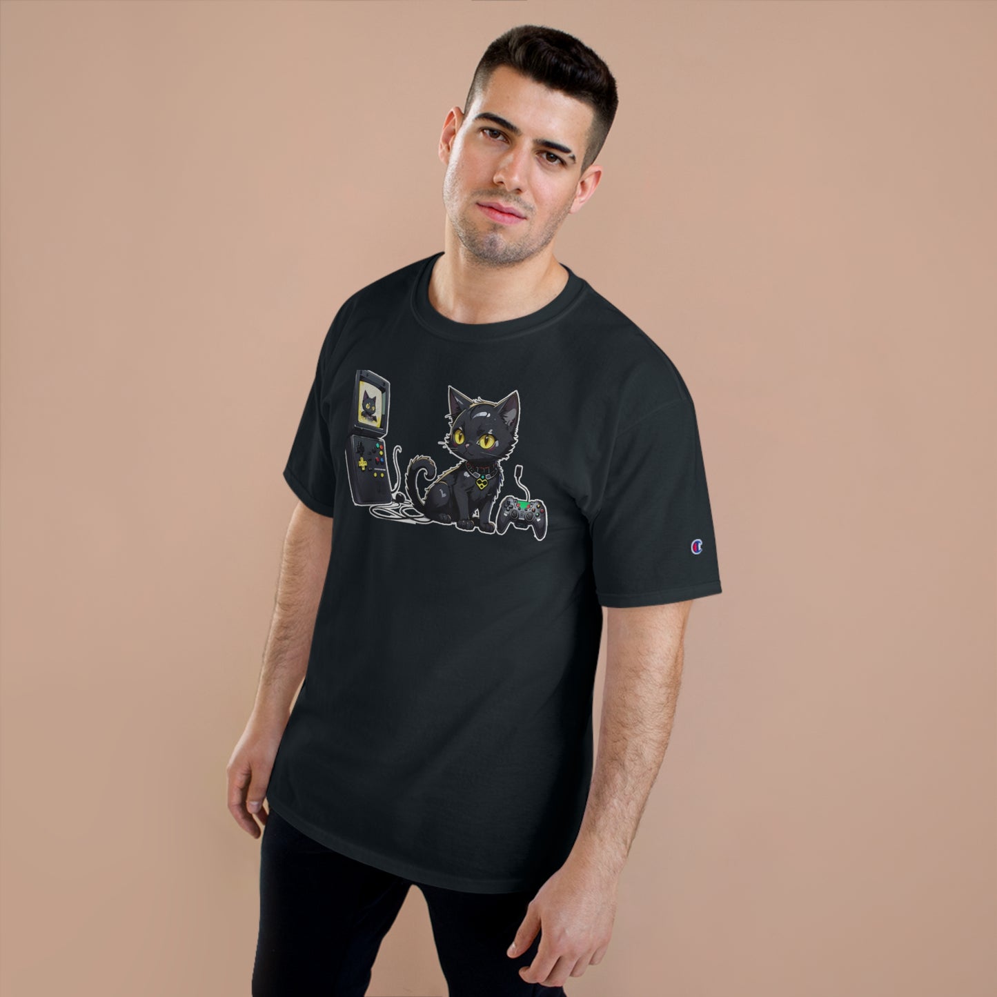 Gaming Cat - Champion T-Shirt