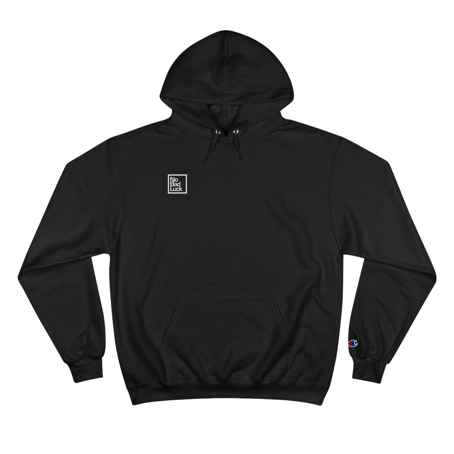 Lucky Black Cat - Portrait Edition - Champion Hoodie