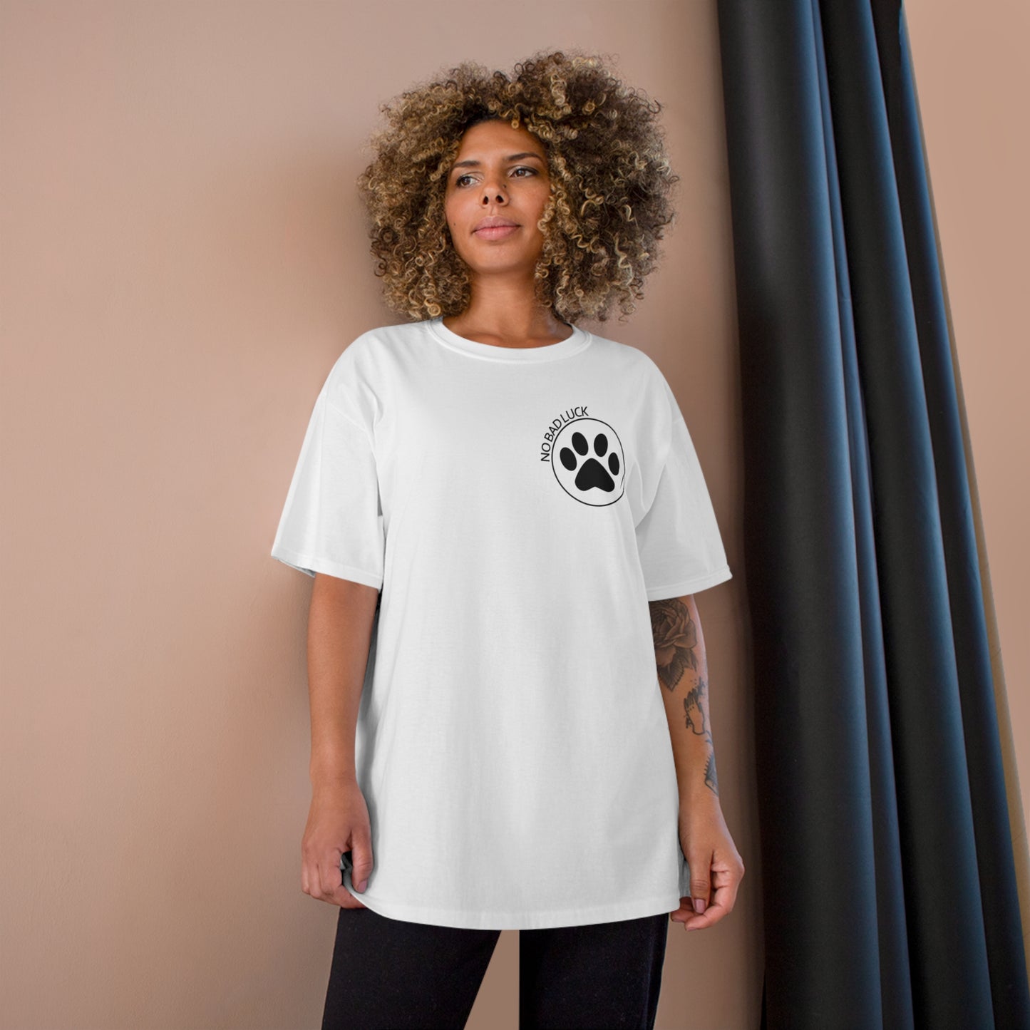 NoBadLuck Paw - Champion T-Shirt